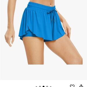 Bright Blue Running Shorts